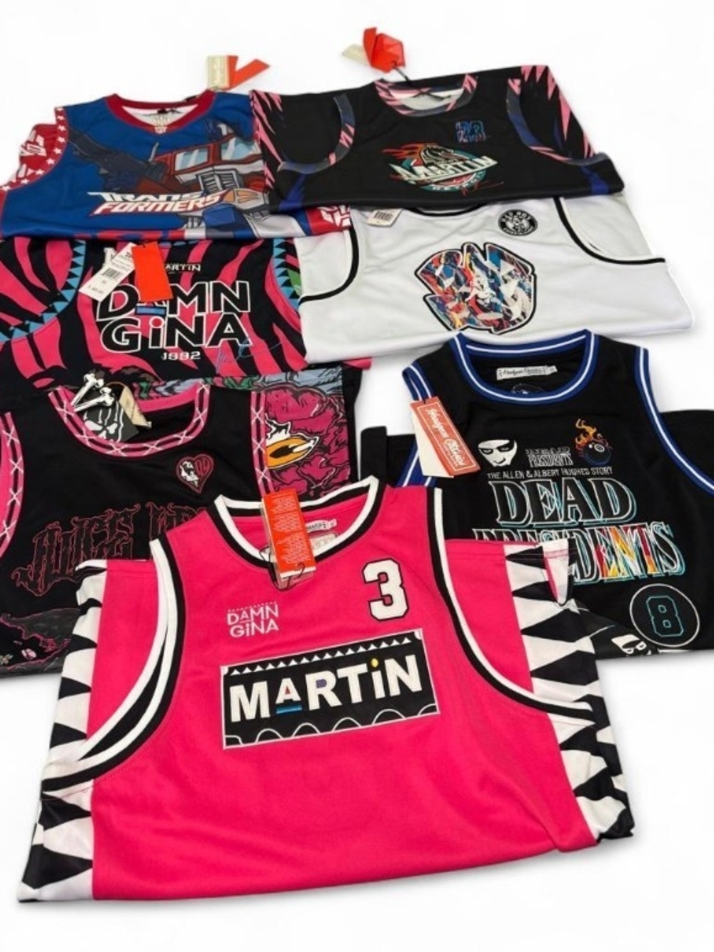 Kids XL Basketball Jersey Bundle